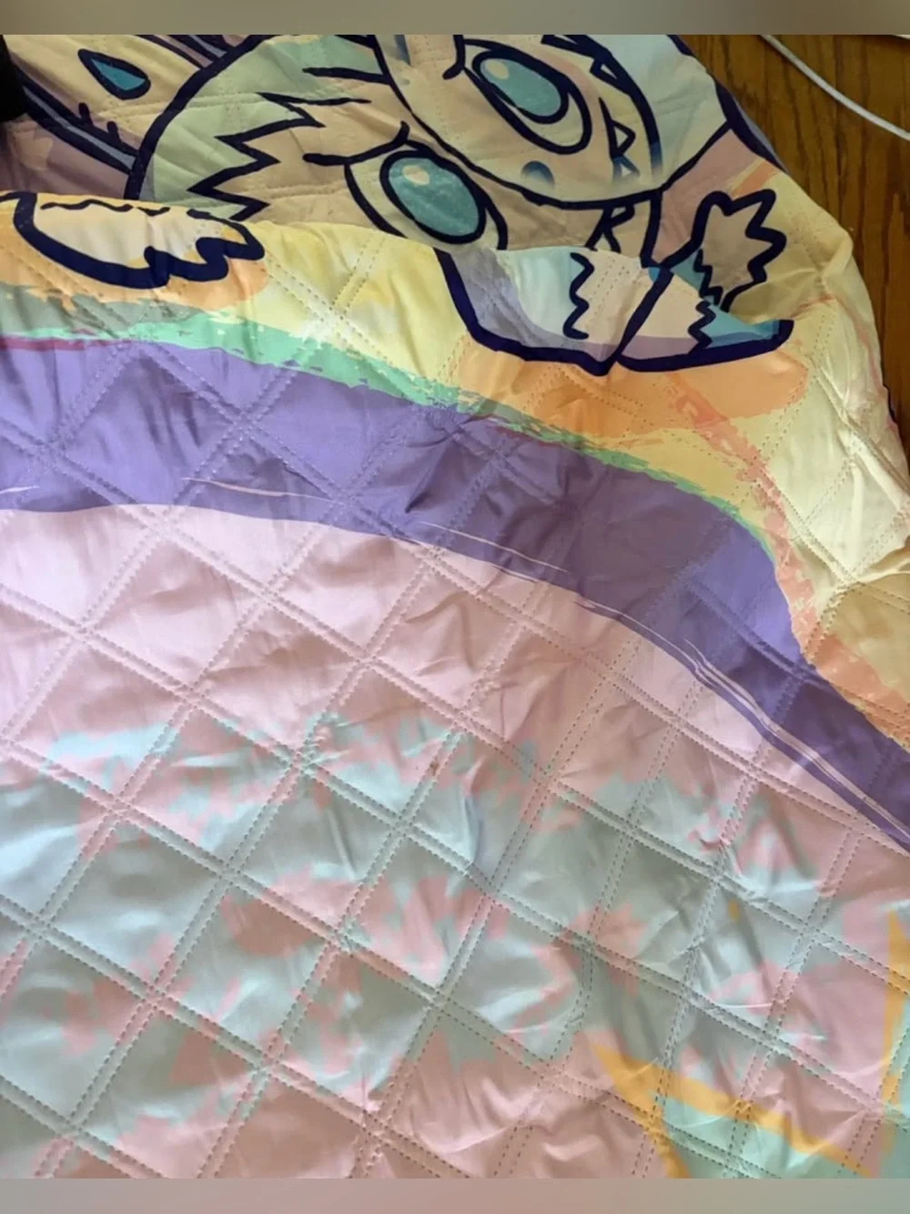 The Monsters labubu outdoor quilt
